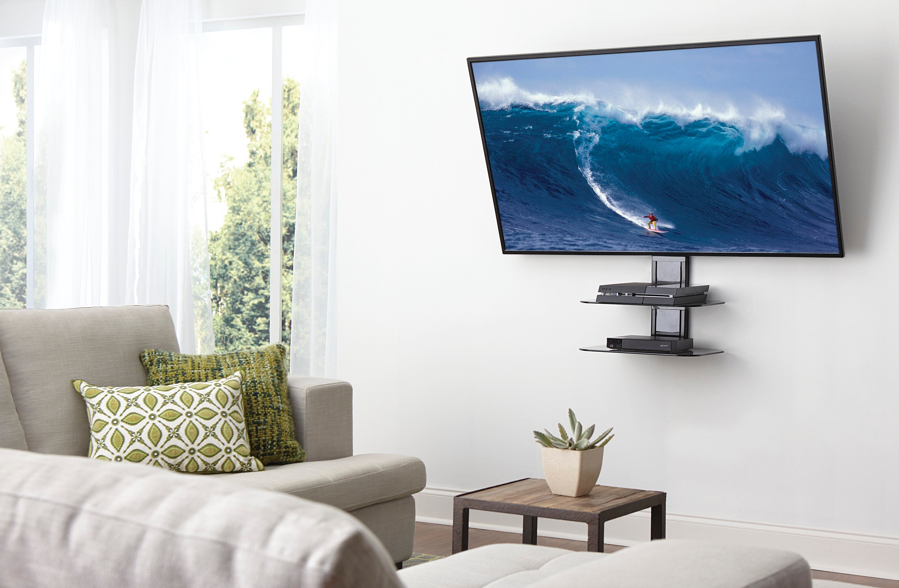 HOW TO HIDE CABLES ON YOUR WALL-MOUNTED TV & MINIMUM HEIGHT FOR TV WALL  MOUNTING by tvpromounting - Issuu